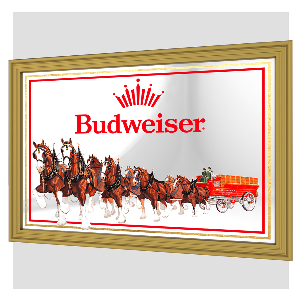 Budweiser Clydesdale Mirror — VOX AB Catalog